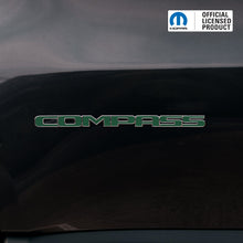 Load image into Gallery viewer, COMPASS Door Emblem Overlay Decal Set | Fits 2011+ Jeep Compass