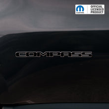 Load image into Gallery viewer, COMPASS Door Emblem Overlay Decal Set | Fits 2011+ Jeep Compass