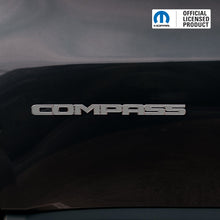 Load image into Gallery viewer, COMPASS Door Emblem Overlay Decal Set | Fits 2011+ Jeep Compass