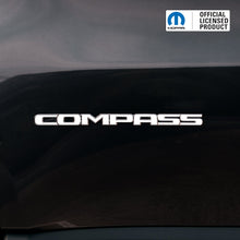 Load image into Gallery viewer, COMPASS Door Emblem Overlay Decal Set | Fits 2011+ Jeep Compass