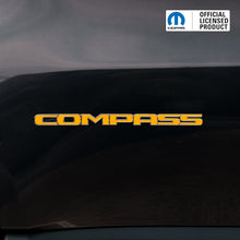 Load image into Gallery viewer, COMPASS Door Emblem Overlay Decal Set | Fits 2011+ Jeep Compass