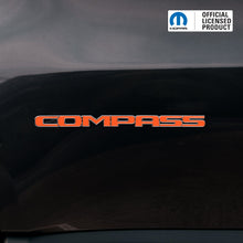 Load image into Gallery viewer, COMPASS Door Emblem Overlay Decal Set | Fits 2011+ Jeep Compass