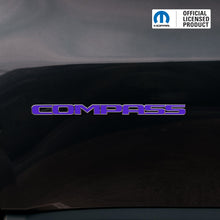 Load image into Gallery viewer, COMPASS Door Emblem Overlay Decal Set | Fits 2011+ Jeep Compass