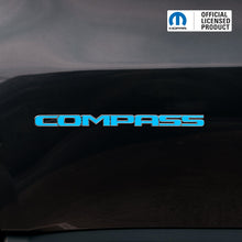 Load image into Gallery viewer, COMPASS Door Emblem Overlay Decal Set | Fits 2011+ Jeep Compass