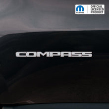 Load image into Gallery viewer, COMPASS Door Emblem Overlay Decal Set | Fits 2011+ Jeep Compass