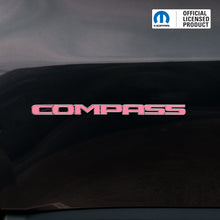 Load image into Gallery viewer, COMPASS Door Emblem Overlay Decal Set | Fits 2011+ Jeep Compass