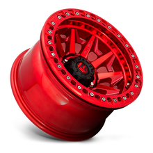 Load image into Gallery viewer, Aluminum Wheels 17X9 Covert Beadlock D113 5 On 150 Candy Red 110.1 Bore -15 Offset Multi Spoke Fuel Off Road Wheels