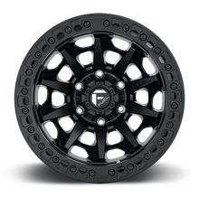 Load image into Gallery viewer, Aluminum Wheels 17X9 Covert Beadlock D114 5 On 127 Matte Black 71.5 Bore -15 Offset Multi Spoke Fuel Off Road Wheels