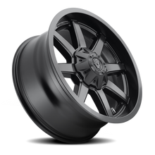 Load image into Gallery viewer, Aluminum Wheels 18X9 Maverick D436 6 On 135/6 On 139.7 Satin Black 106.1 Bore -13 Offset 8 Spoke Fuel Off Road Wheels