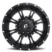 Load image into Gallery viewer, Aluminum Wheels 20X9 Krank D517 5 On 139.7/5 On 150 Matte Black Milled 110.3 Bore 1 Offset Fuel Off Road Wheels