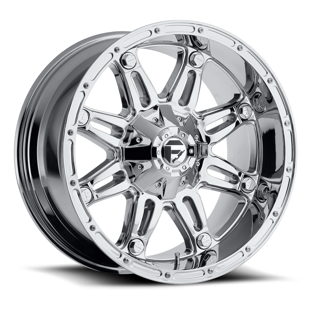 Aluminum Wheels 20X9 Hostage D530 6 On 135/6 On 139.7 Chrome 106.4 Bore -12 Offset Fuel Off Road Wheels