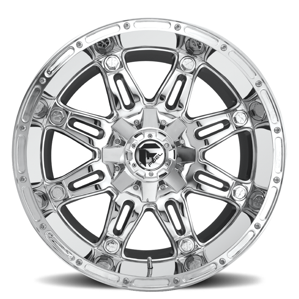 Aluminum Wheels 20X9 Hostage D530 6 On 135/6 On 139.7 Chrome 106.4 Bore -12 Offset Fuel Off Road Wheels