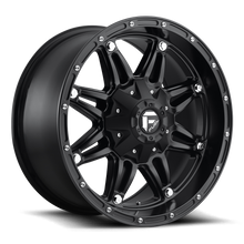 Load image into Gallery viewer, Aluminum Wheels 17X9 Hostage D531 5 On 127/5 On 135 Matte Black 87.1 Bore -12 Offset Fuel Off Road Wheels