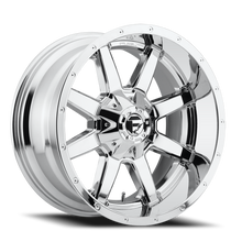 Load image into Gallery viewer, Aluminum Wheels 20X10 Maverick D536 8 On 165.1 Chrome 125.2 Bore -18 Offset Fuel Off Road Wheels