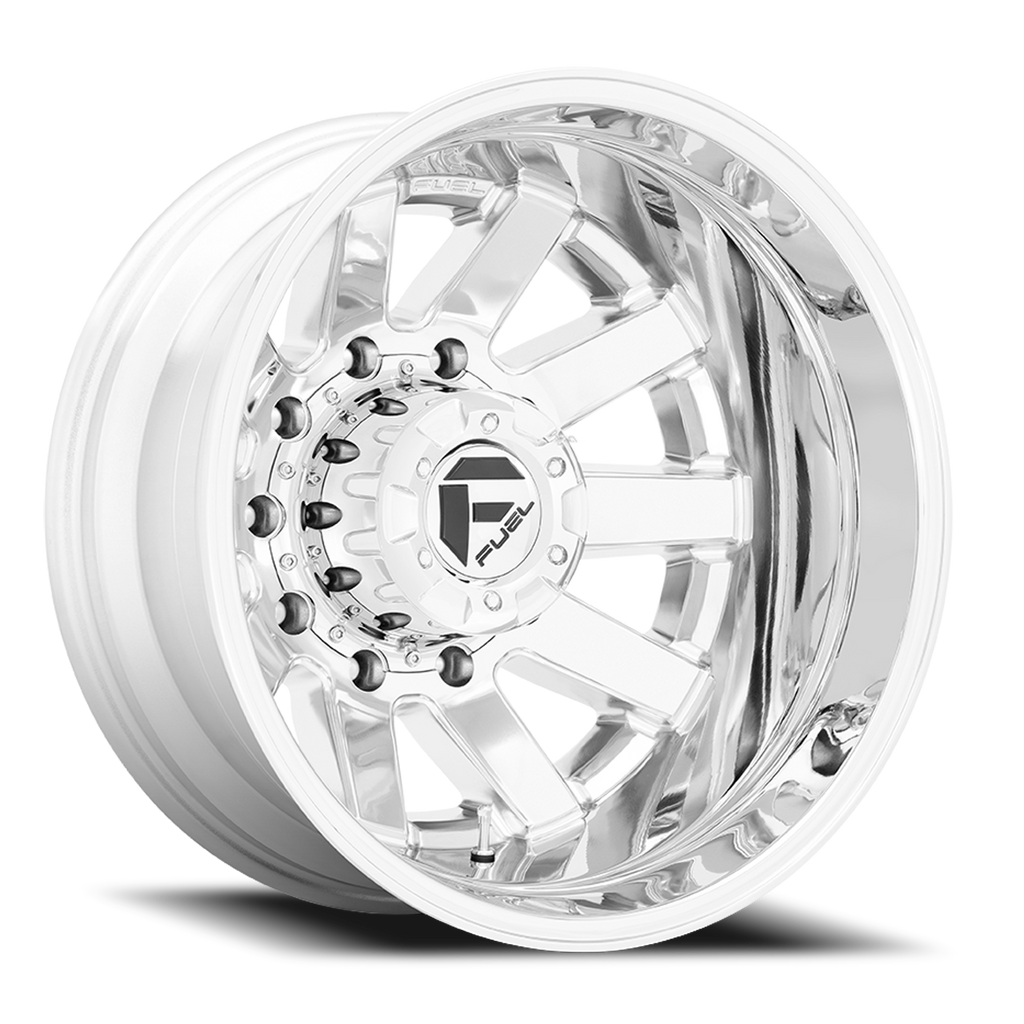Dually Wheels 20X8.25 Maverick Dually D536 10 On 225 Chrome 170.1 Bore -202 Offset 7 Spoke Outer Dually Fuel Off Road Wheels