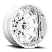 Load image into Gallery viewer, Dually Wheels 20X8.25 Maverick Dually D536 10 On 225 Chrome 170.1 Bore -202 Offset 7 Spoke Outer Dually Fuel Off Road Wheels