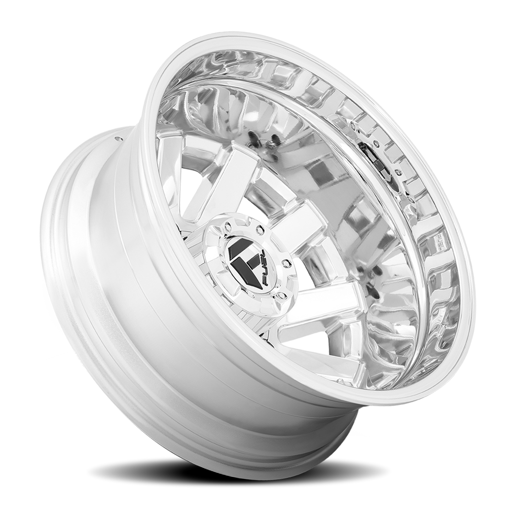 Dually Wheels 20X8.25 Maverick Dually D536 10 On 225 Chrome 170.1 Bore -202 Offset 7 Spoke Outer Dually Fuel Off Road Wheels