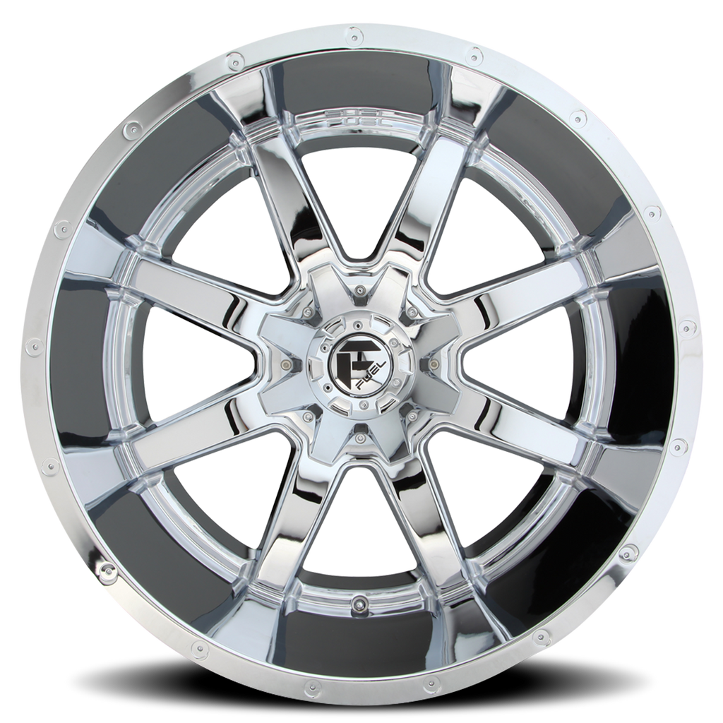Aluminum Wheels 20X9 Maverick D536 6 On 135/6 On 139.7 Chrome 106.4 Bore 1 Offset Fuel Off Road Wheels