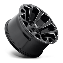 Load image into Gallery viewer, Aluminum Wheels 17X9 Assault D546 6 On 135/6 On 139.7 Matte Black Milled 106.4 Bore -12 Offset 8 Spoke Fuel Off Road Wheels