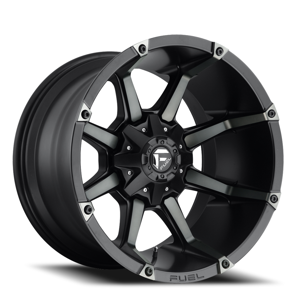 Aluminum Wheels 18X9 Coupler D556 6 On 135/6 On 139.7 Matte Black/Machined Dark Tint 106.1 Bore 19 Offset 8 Spoke Fuel Off Road Wheels