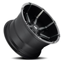 Load image into Gallery viewer, Aluminum Wheels 20X9 Coupler D556 5 On 139.7/5 On 150 Matte Black/Machined Dark Tint 110.3 Bore 1 Offset 8 Spoke Fuel Off Road Wheels