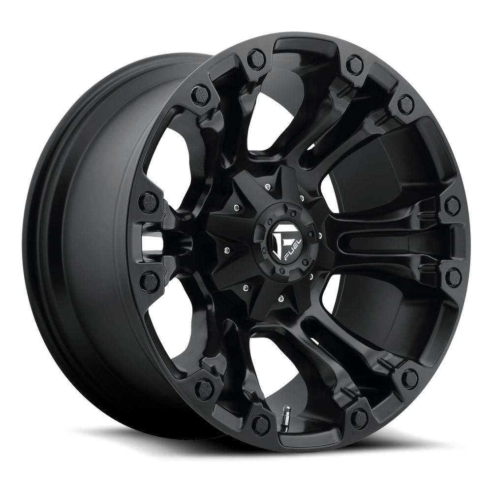 Aluminum Wheels 20X9 Vapor D560 8 On 165.1 Matte Black 125.2 Bore 20 Offset Fuel Off Road Wheels