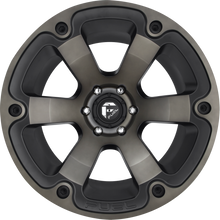 Load image into Gallery viewer, Aluminum Wheels 18X9 Beast D564 5 On 127 Matte Black/Machined Dark Tint 78.1 Bore -12 Offset 6 Spoke Fuel Off Road Wheels