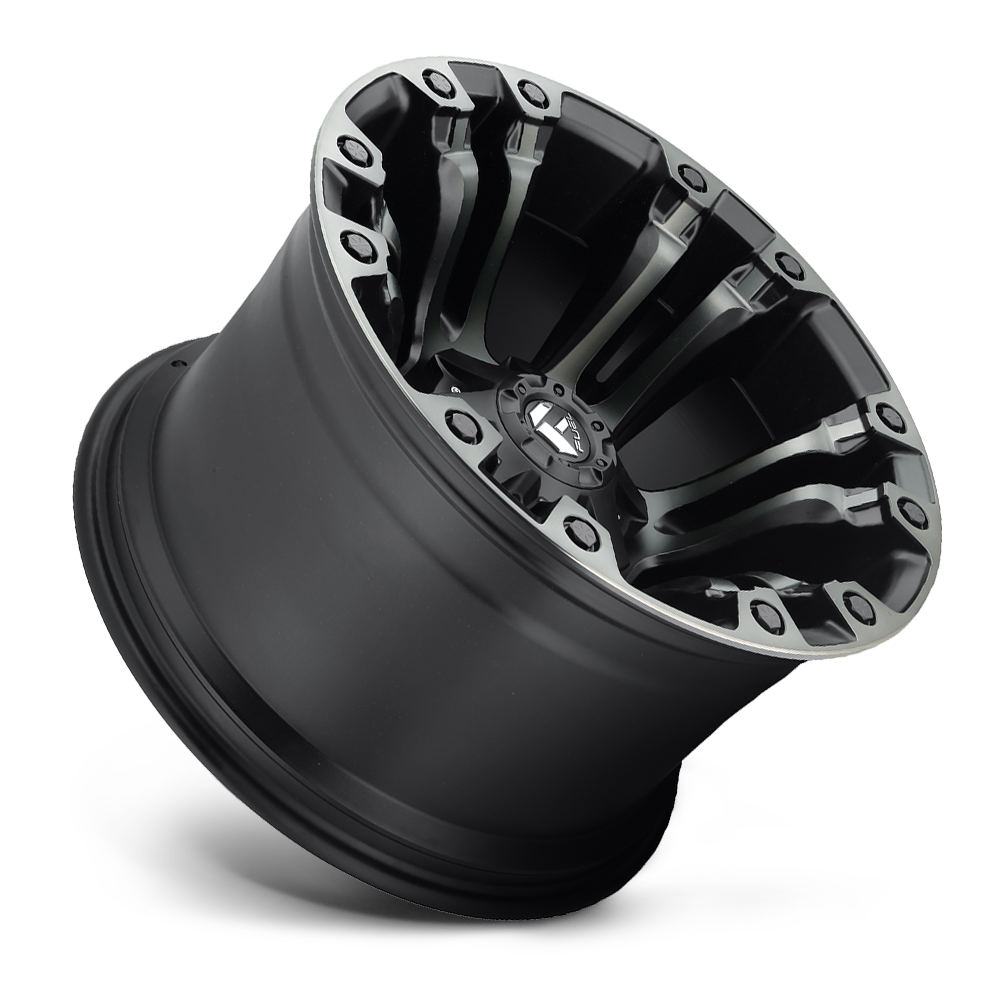 Aluminum Wheels 20X9 Vapor D569 8 On 165.1 Matte Black Double Dark Tint 125.1 Bore 1 Offset Fuel Off Road Wheels