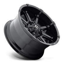 Load image into Gallery viewer, Aluminum Wheels 20X10 Coupler D575 5 On 114.3/5 On 127 Gloss Black 78.1 Bore -24 Offset 8 Spoke Fuel Off Road Wheels