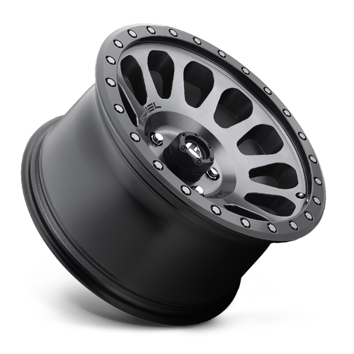 Aluminum Wheels 18X9 Vector D601 6 On 135 Anthracite Gray Black Bead Ring 87.1 Bore 1 Offset Fuel Off Road Wheels