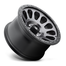 Load image into Gallery viewer, Aluminum Wheels 18X9 Vector D601 6 On 135 Anthracite Gray Black Bead Ring 87.1 Bore 1 Offset Fuel Off Road Wheels