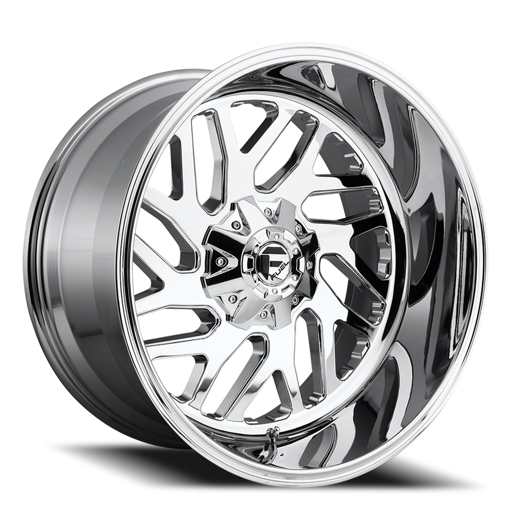 Aluminum Wheels 20X12 Triton D609 6 On 135/6 On 139.7 Chrome Plated 106.1 Bore -44 Offset Mesh Spoke Fuel Off Road Wheels