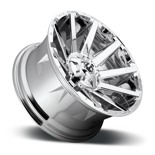 Aluminum Wheels 20X10 Contra D614 6 On 135/6 On 139.7 Chrome 106.1 Bore -19 Offset Multi Spoke Fuel Off Road Wheels