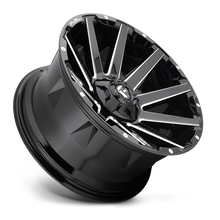 Load image into Gallery viewer, Aluminum Wheels 22X10 Contra D615 8 On 170 Gloss Black Milled 125.1 Bore -18 Offset Multi Spoke Fuel Off Road Wheels