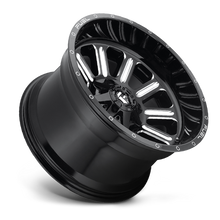Load image into Gallery viewer, Aluminum Wheels 20X9 Hardline D620 8 On 165.1 Gloss Black Milled 125.2 Bore 20 Offset Fuel Off Road Wheels