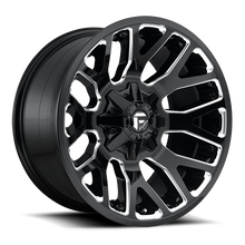 Load image into Gallery viewer, Aluminum Wheels 20X9 Warrior D623 6 On 135/6 On 139.7 Gloss Black Milled 106.3 Bore 1 Offset Fuel Off Road Wheels
