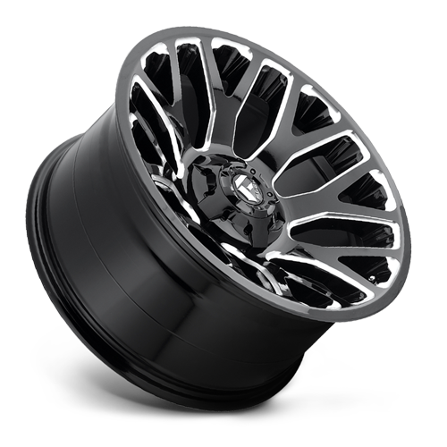 Aluminum Wheels 20X9 Warrior D623 6 On 135/6 On 139.7 Gloss Black Milled 106.3 Bore 20 Offset Fuel Off Road Wheels