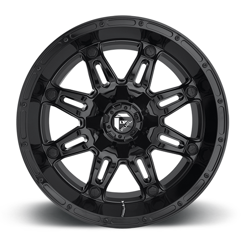 Aluminum Wheels 20X9 Hostage D625 8 On 165.1 Gloss Black 125.2 Bore 1 Offset Fuel Off Road Wheels