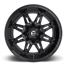 Load image into Gallery viewer, Aluminum Wheels 20X9 Hostage D625 8 On 165.1 Gloss Black 125.2 Bore 1 Offset Fuel Off Road Wheels