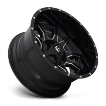 Load image into Gallery viewer, Aluminum Wheels 20X9 Vandal D627 5 On 139.7/5 On 150 Gloss Black Milled 110.1 Bore 1 Offset Fuel Off Road Wheels
