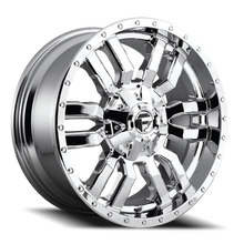 Load image into Gallery viewer, Aluminum Wheels 20X9 Sledge D631 8 On 180 Chrome Plated 124.2 Bore 20 Offset Fuel Off Road Wheels