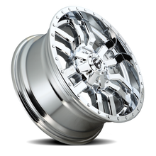 Load image into Gallery viewer, Aluminum Wheels 20X9 Sledge D631 8 On 180 Chrome Plated 124.2 Bore 20 Offset Fuel Off Road Wheels