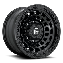 Load image into Gallery viewer, Aluminum Wheels 17X9 Zephyr D633 8 On 170 Matte Black 125.1 Bore 1 Offset Fuel Off Road Wheels