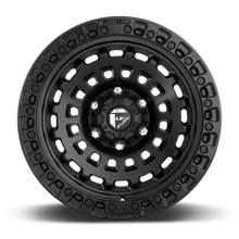 Load image into Gallery viewer, Aluminum Wheels 18X9 Zephyr D633 5 On 127 Matte Black 71.5 Bore -12 Offset Fuel Off Road Wheels