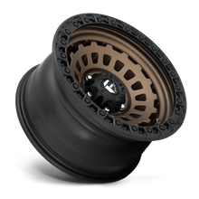 Load image into Gallery viewer, Aluminum Wheels 17X9 Zephyr D634 8 On 170 Matte Bronze W/Black Bead Ring 125.1 Bore -12 Offset Fuel Off Road Wheels