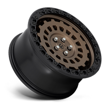 Load image into Gallery viewer, Aluminum Wheels 20X9 Zephyr D634 5 On 127 Matte Bronze W/Black Bead Ring 71.5 Bore 20 Offset Fuel Off Road Wheels