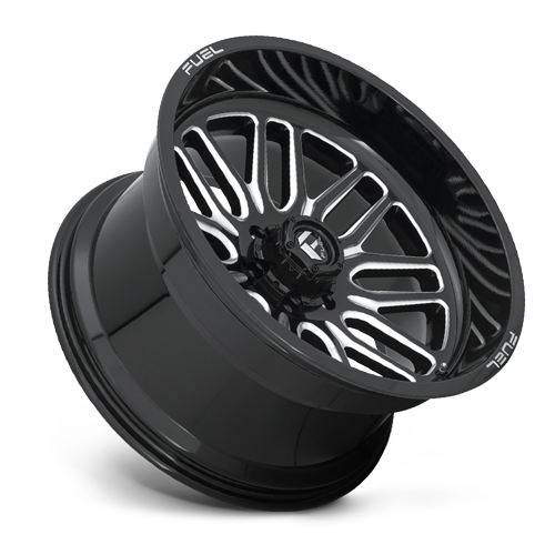 Aluminum Wheels 20X10 Ignite D662 5 On 127 Gloss Black Milled 78.1 Bore -18 Offset Fuel Off Road Wheels