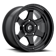 Load image into Gallery viewer, Aluminum Wheels 20X9 Shok D664 5 On 127 Matte Black 71.5 Bore 1 Offset Fuel Off Road Wheels