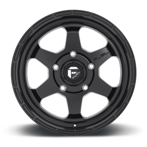Aluminum Wheels 20X9 Shok D664 6 On 139.7 Matte Black 106.1 Bore 19 Offset Fuel Off Road Wheels
