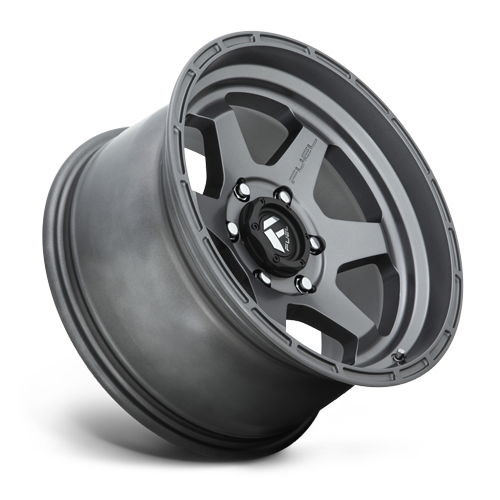 Aluminum Wheels 17X9 Shok D665 6 On 139.7 Matte Anthracite Gray 106.3 Bore 1 Offset Fuel Off Road Wheels